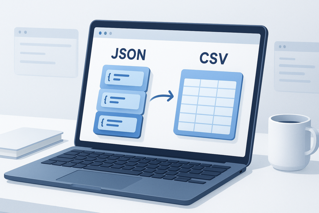 How to Convert JSON to CSV Online