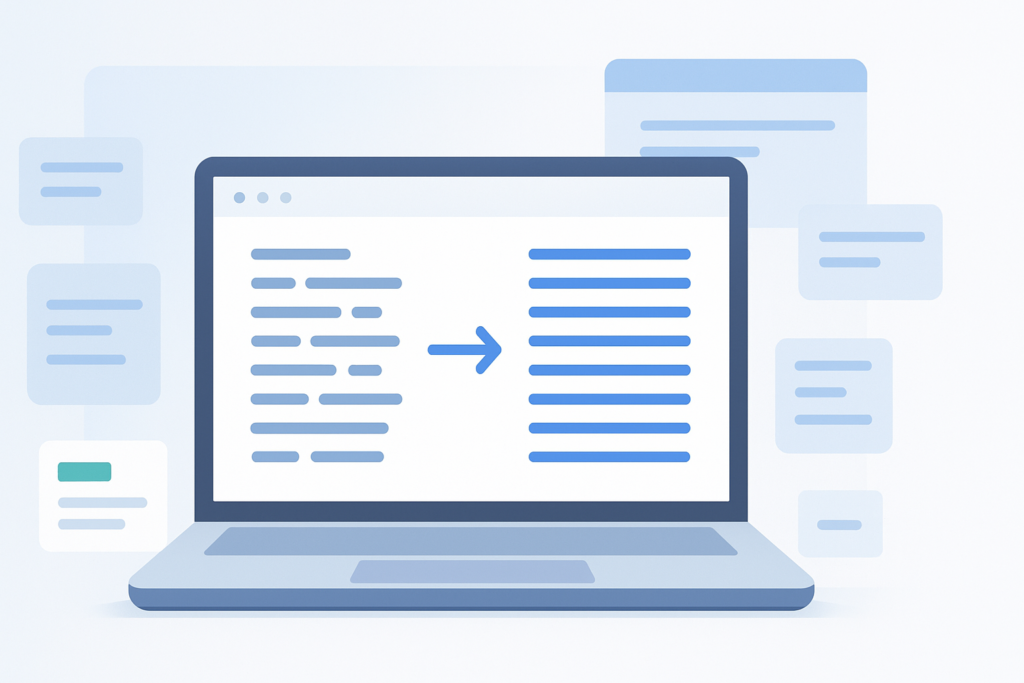 How to Sort Text Lines Alphabetically Online